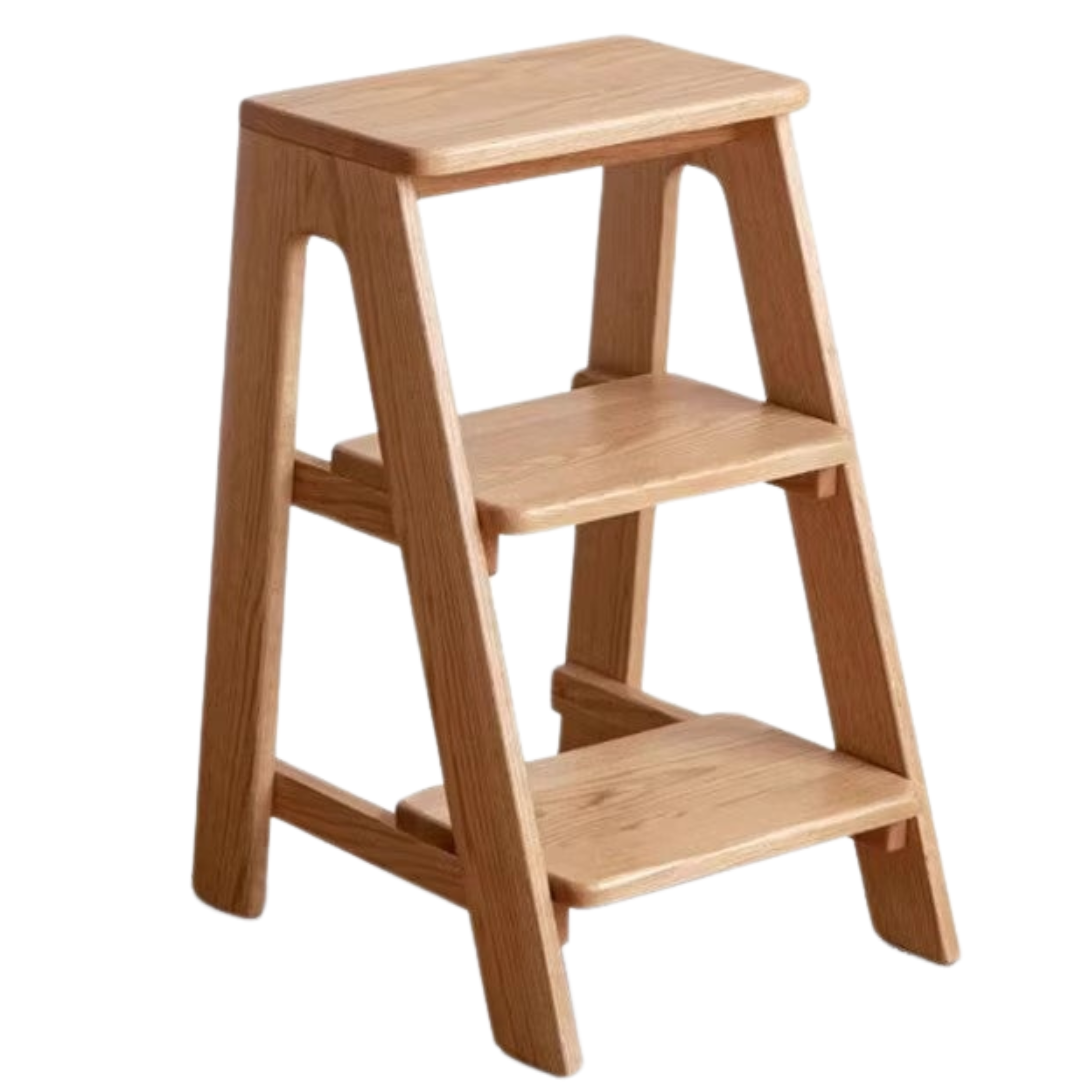 Oak Solid Wood Step Stool