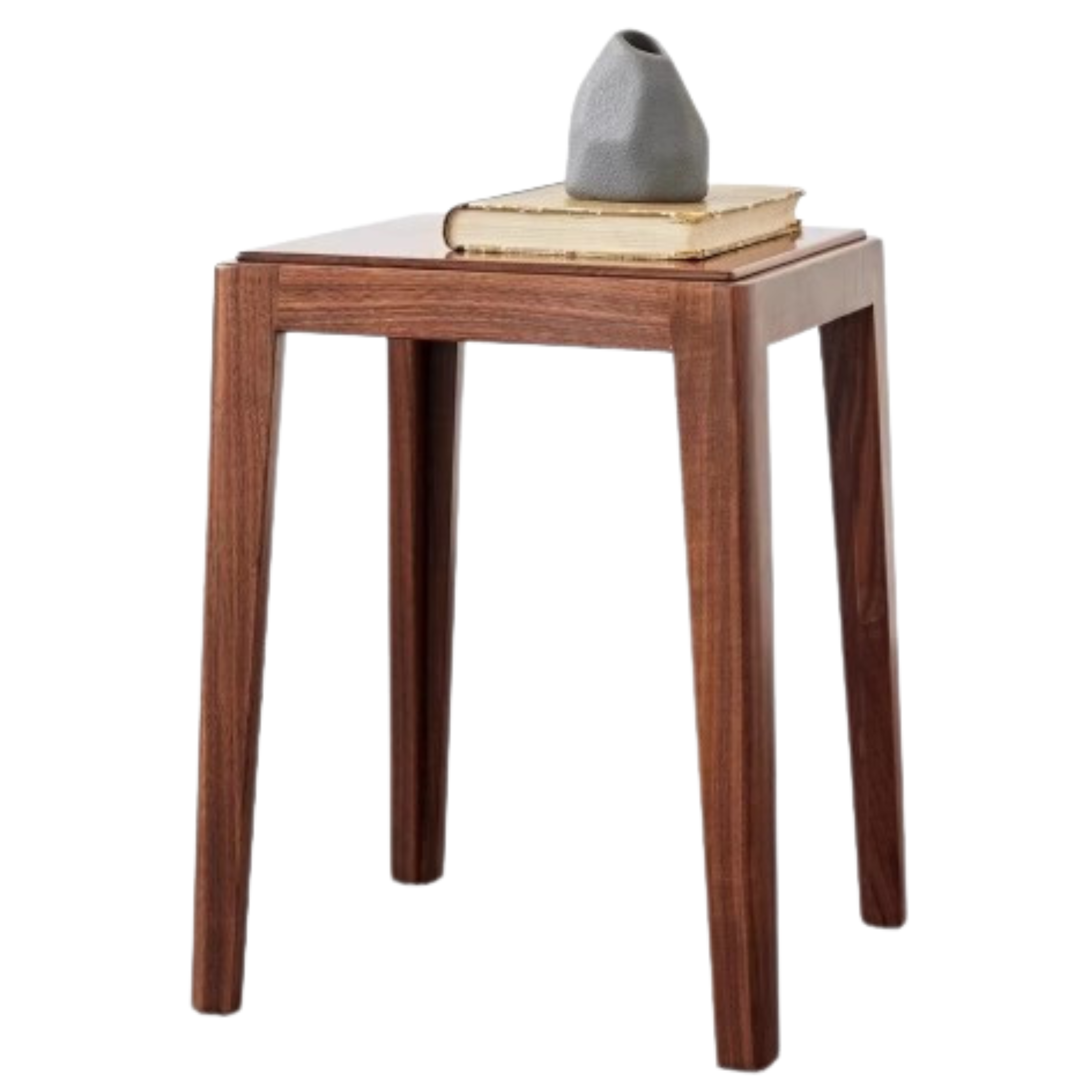 Black Walnut Solid Wood Foldable Modern Stool