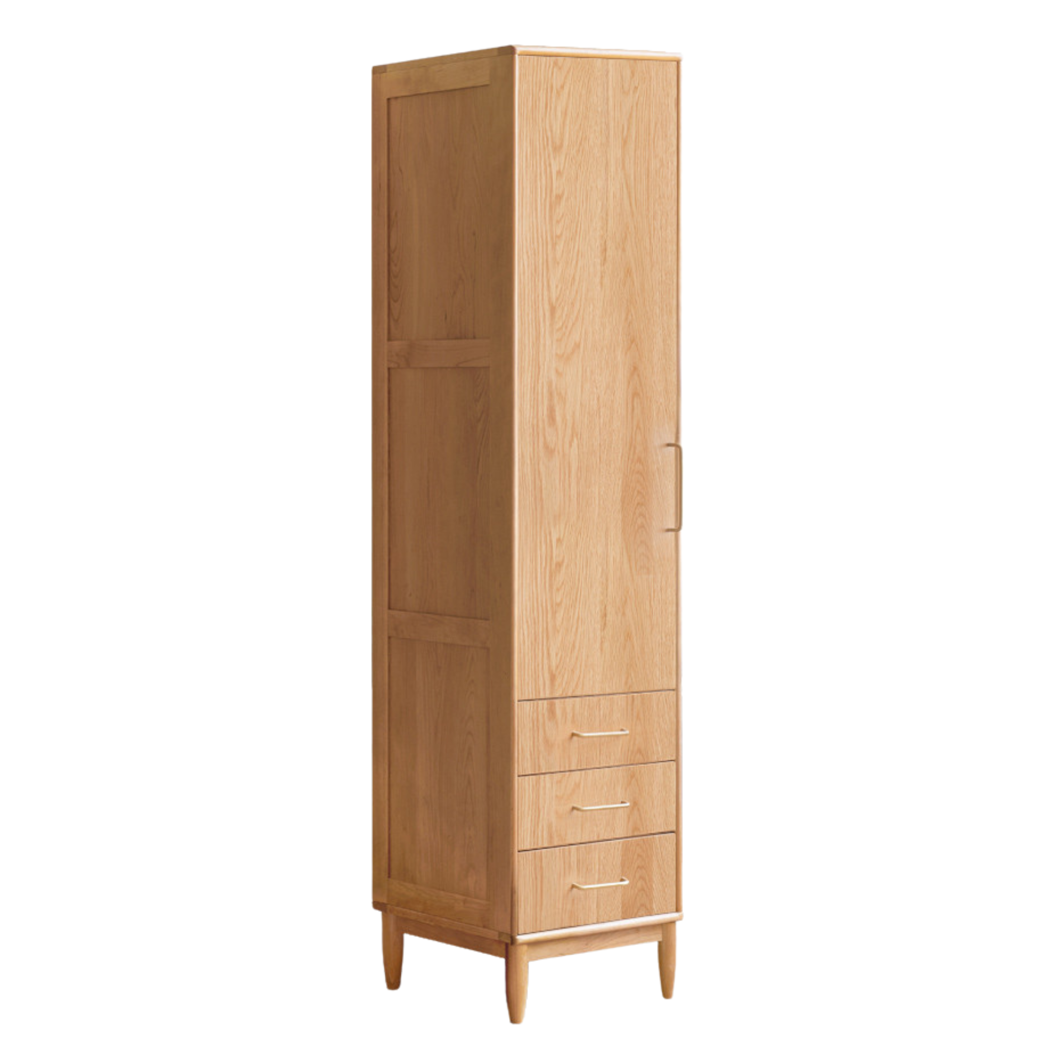 Cherry, Oak Solid Wood Fascinating Wardrobe.