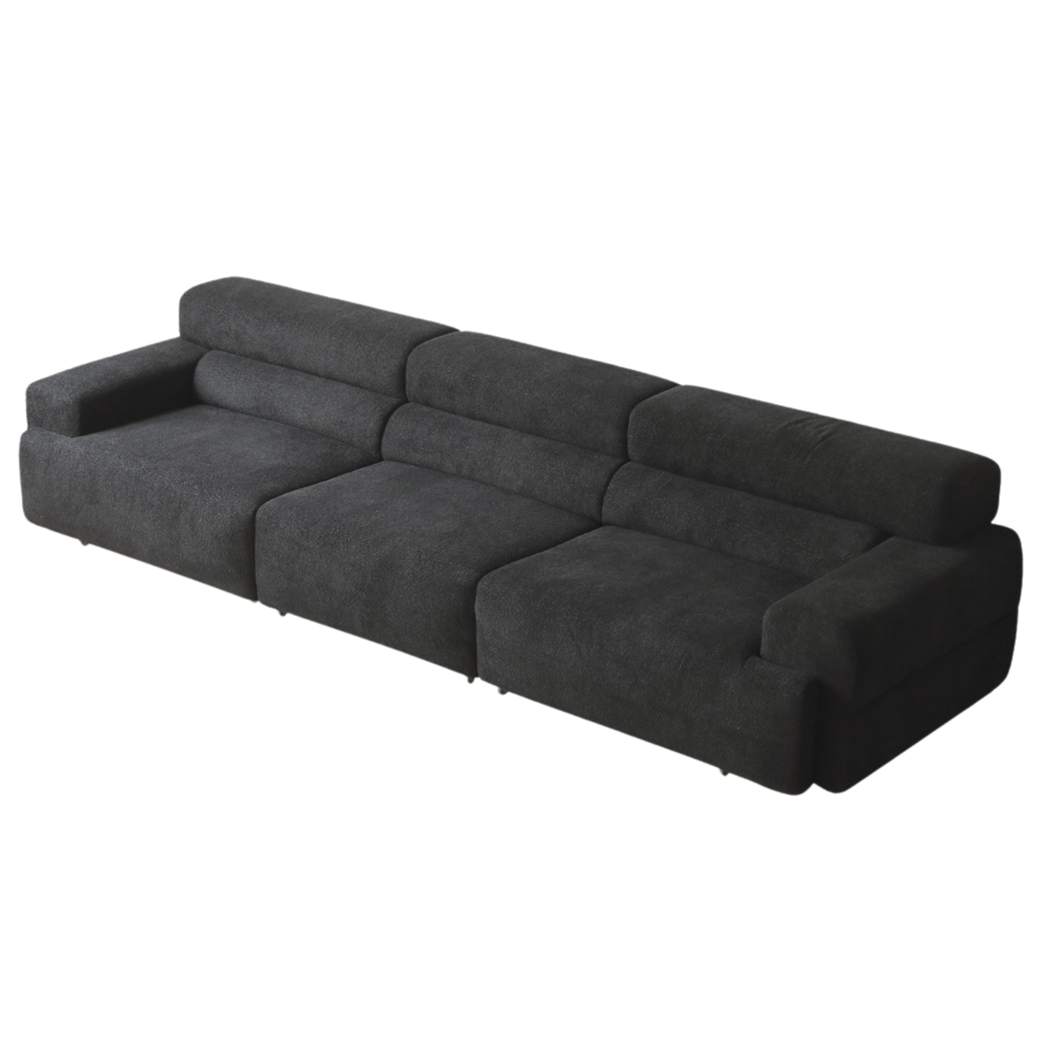 Electric Imitation Lamb Fleece Sofa Bed.