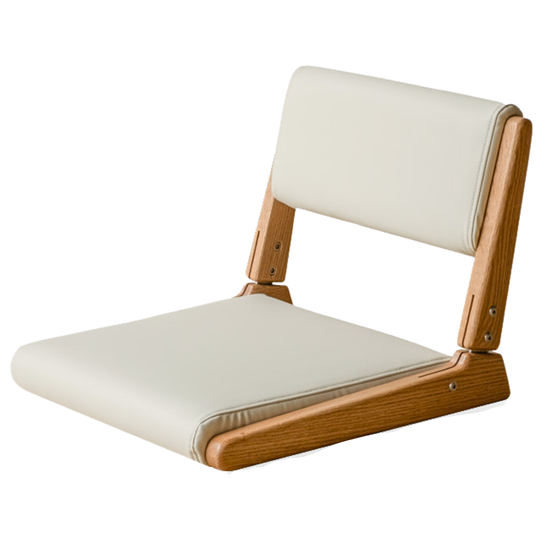 Oak Solid Wood Foldable Low Chair