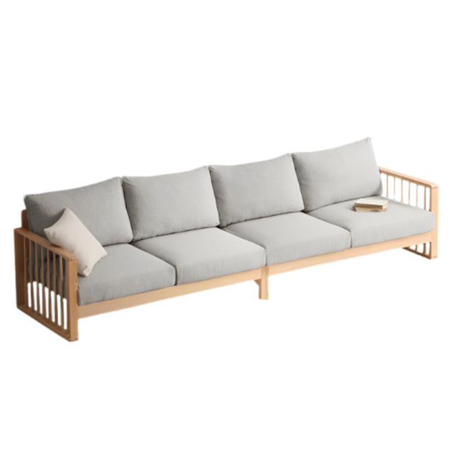 Ash Solid Wood Corner Modern Simple Sofa.