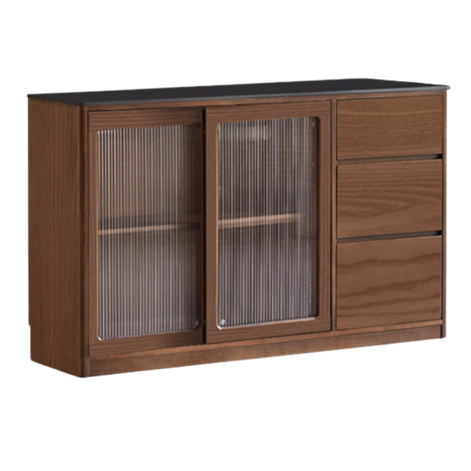 Sandalwood, Ash, White Ash Solid Wood Rock Board Modern Sideboard