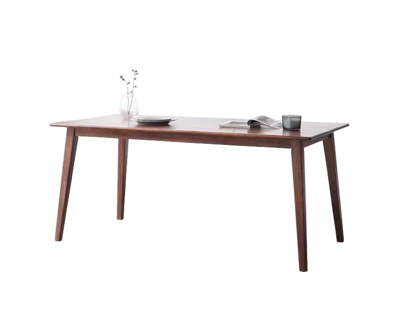 Black Walnut Solid Wood Dining Table
