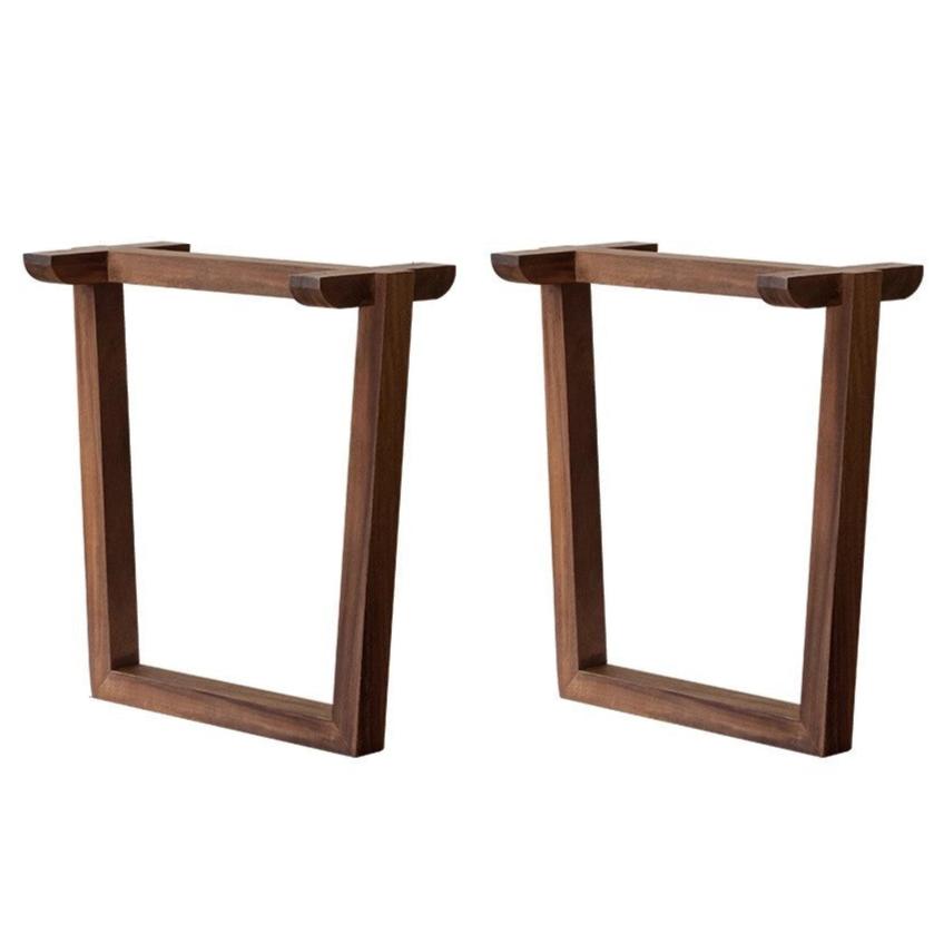 Black Walnut, South American Walnut, Ash Solid Wood, Metal, Acrylic Table Legs