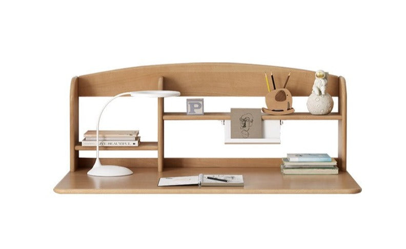 Oak, Beech Solid Wood Multi-layer Desktop Shelf
