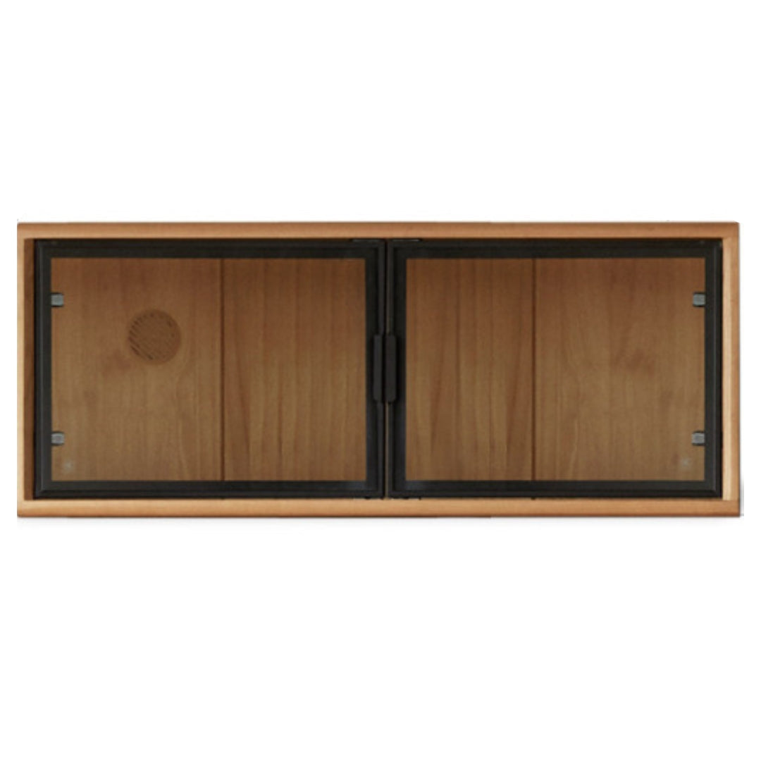 Cherry Solid Wood Bookcase Cabinet Display.
