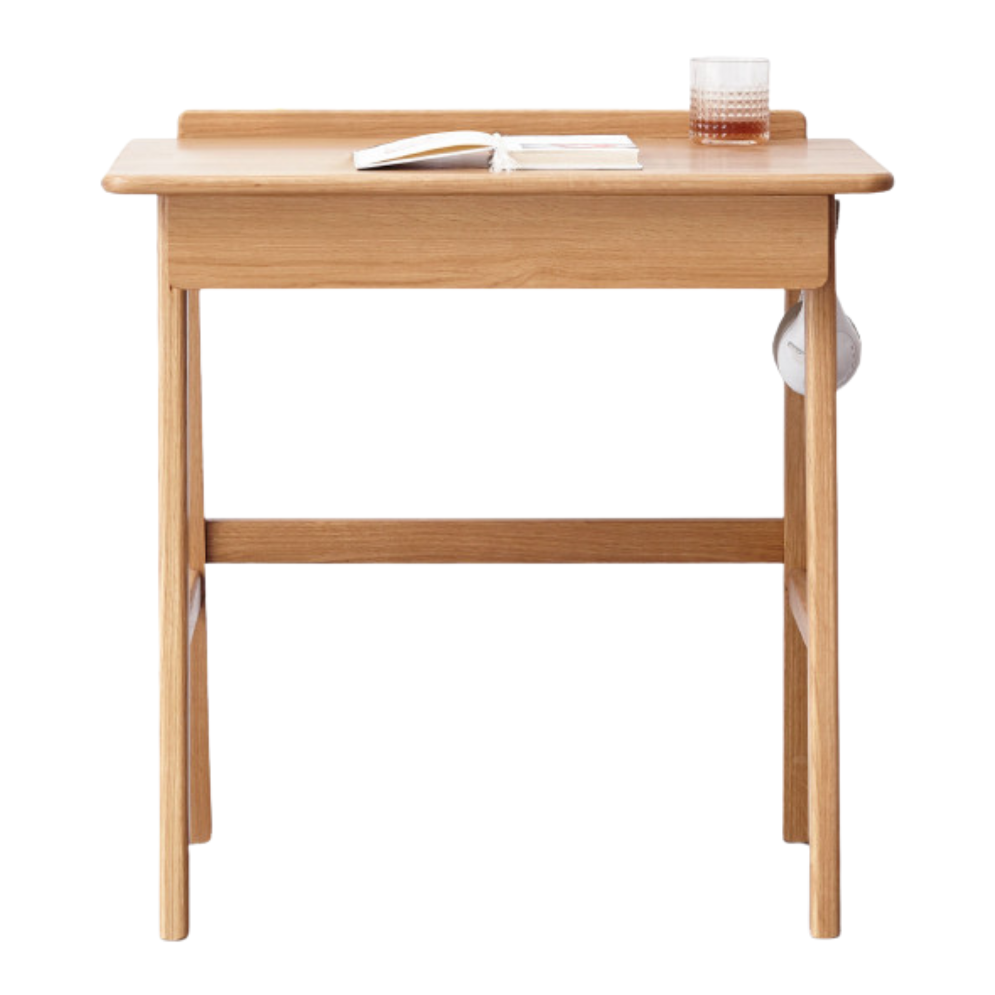 Oak Solid Wood Office Desk, Console Table