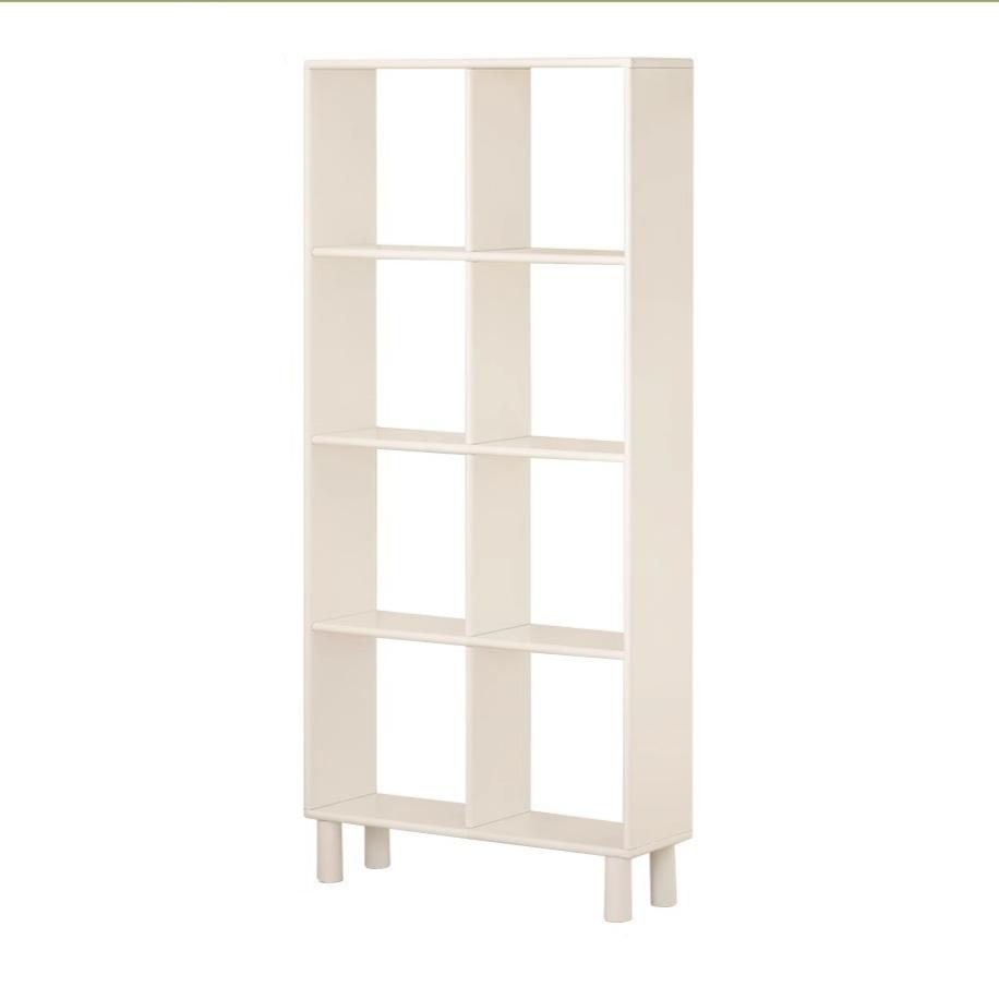 Rubber Solid Wood Cream Style Rack Combination Cabinet