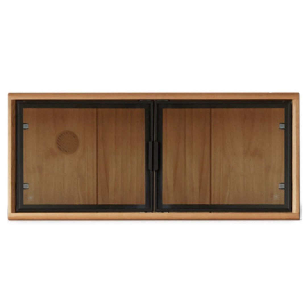 Cherry Solid Wood Bookcase Cabinet Display.
