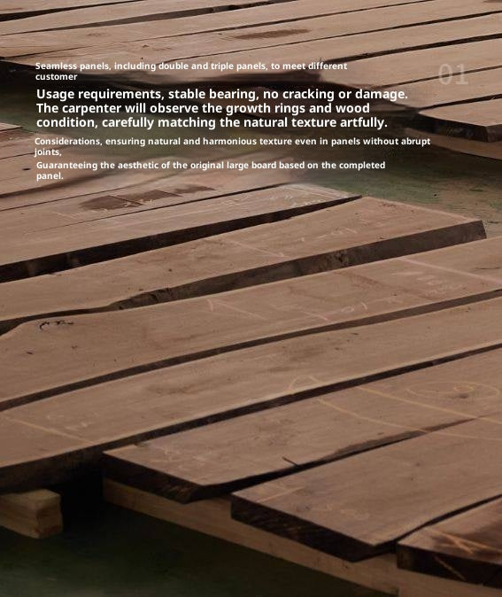 Black Walnut,Ash, South American Walnut Solid Wood Wabi Sabi Bench