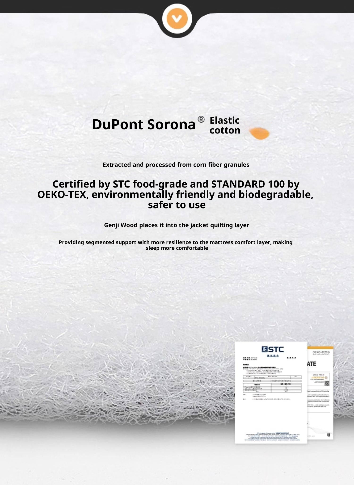Glue-Free Mattress Made Of Imported Natural Latex, With Air Fiber Filling And Spring Support, A Soft Mattress For Back Protection 24 cm