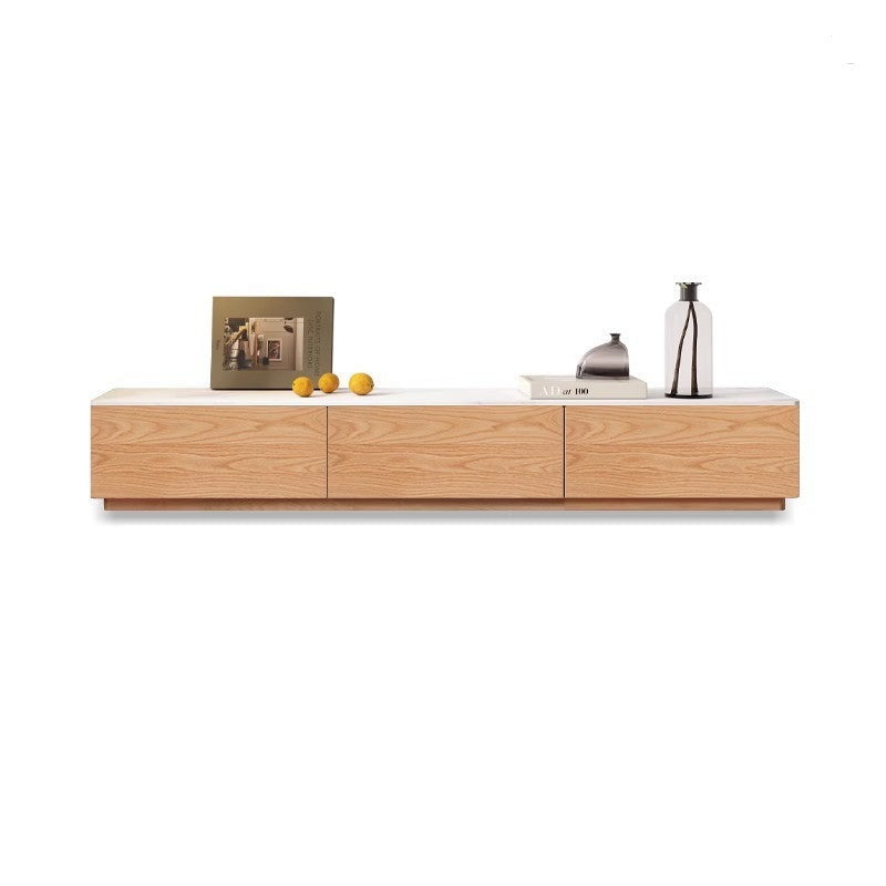 Ash,Oak Solid wood Rock floor TV cabinet Scandinavian "
