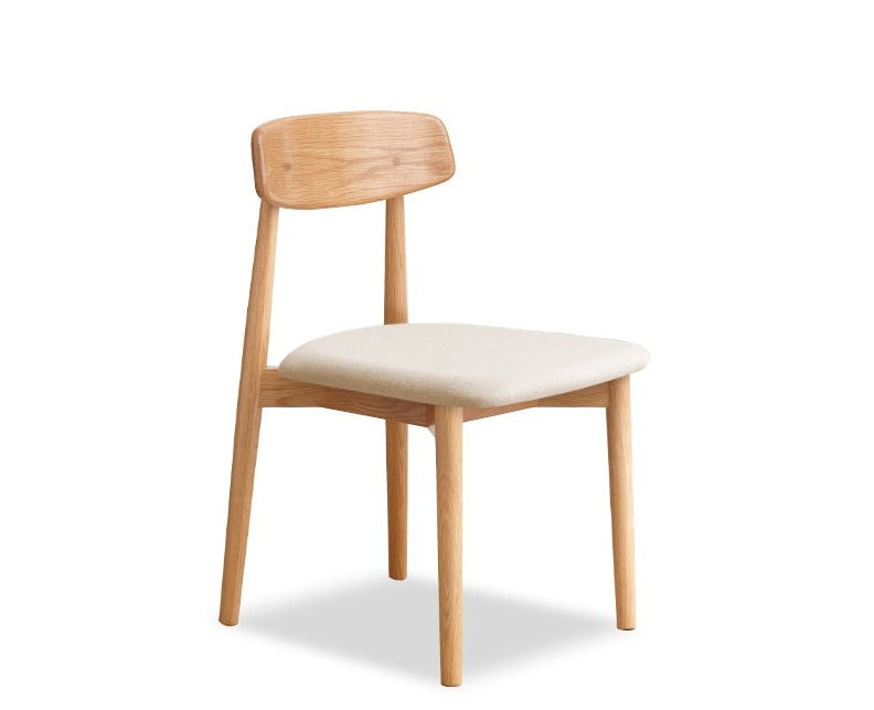2 pcs set- solid wood dining chair simple modern-