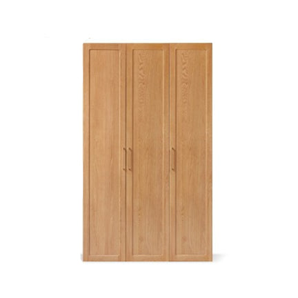 Oak Solid Wood Free Combination Wardrobe Rattan Door.