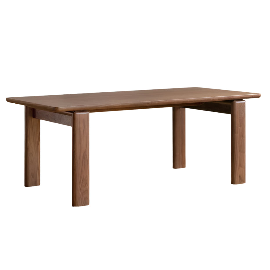 Black Walnut Solid Wood Modern Dining Table
