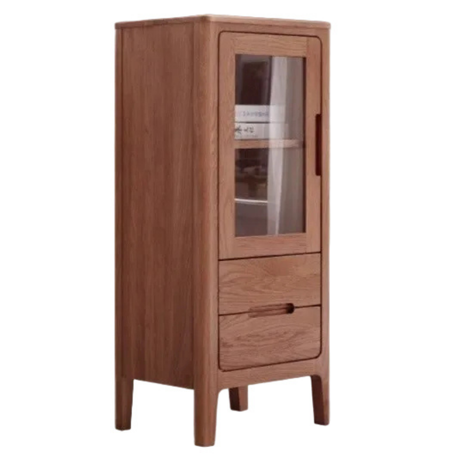 Oak Solid Wood Nordic Side Cabinet