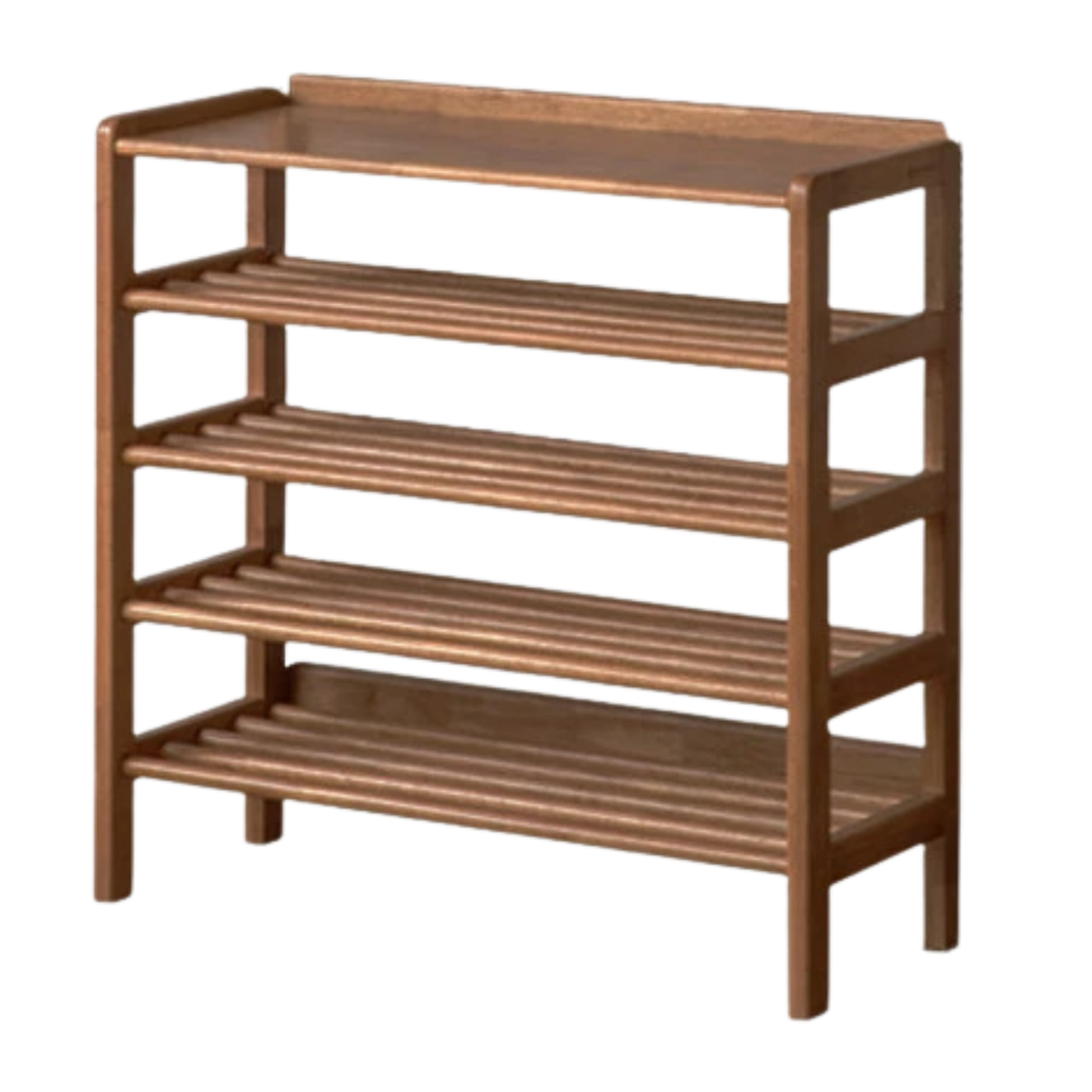 Solid RubberWood Multi-Tiered Shoe Rack For Shoes, Clothes And Hats