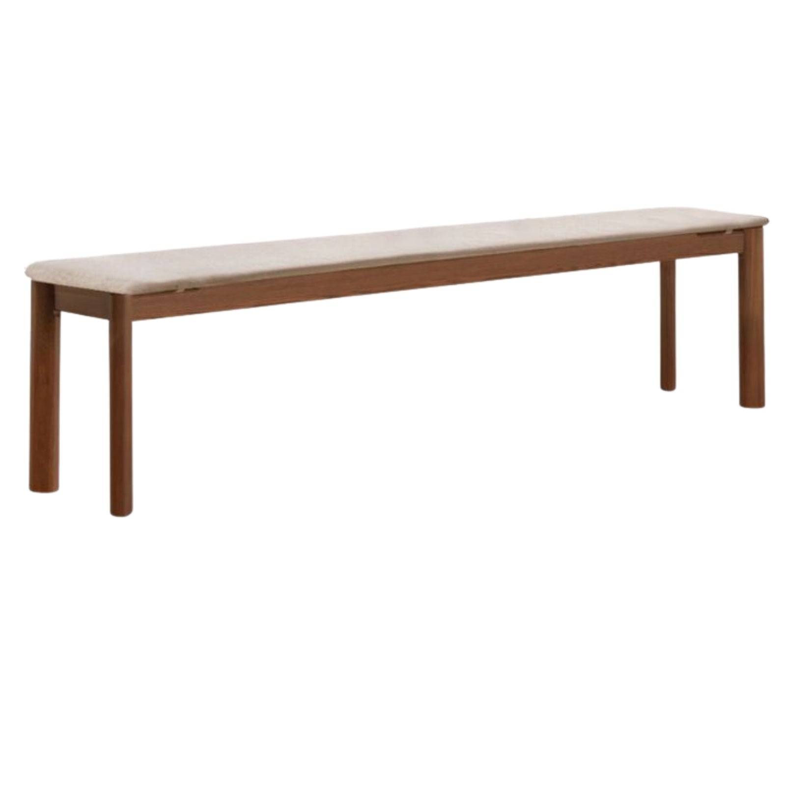 Black Walnut, Oak, Ash Solid Wood Long Bench