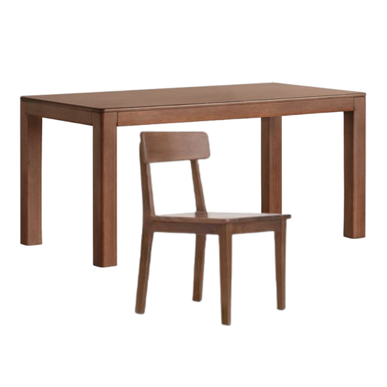 Solid Longan Hardwood Dining Table