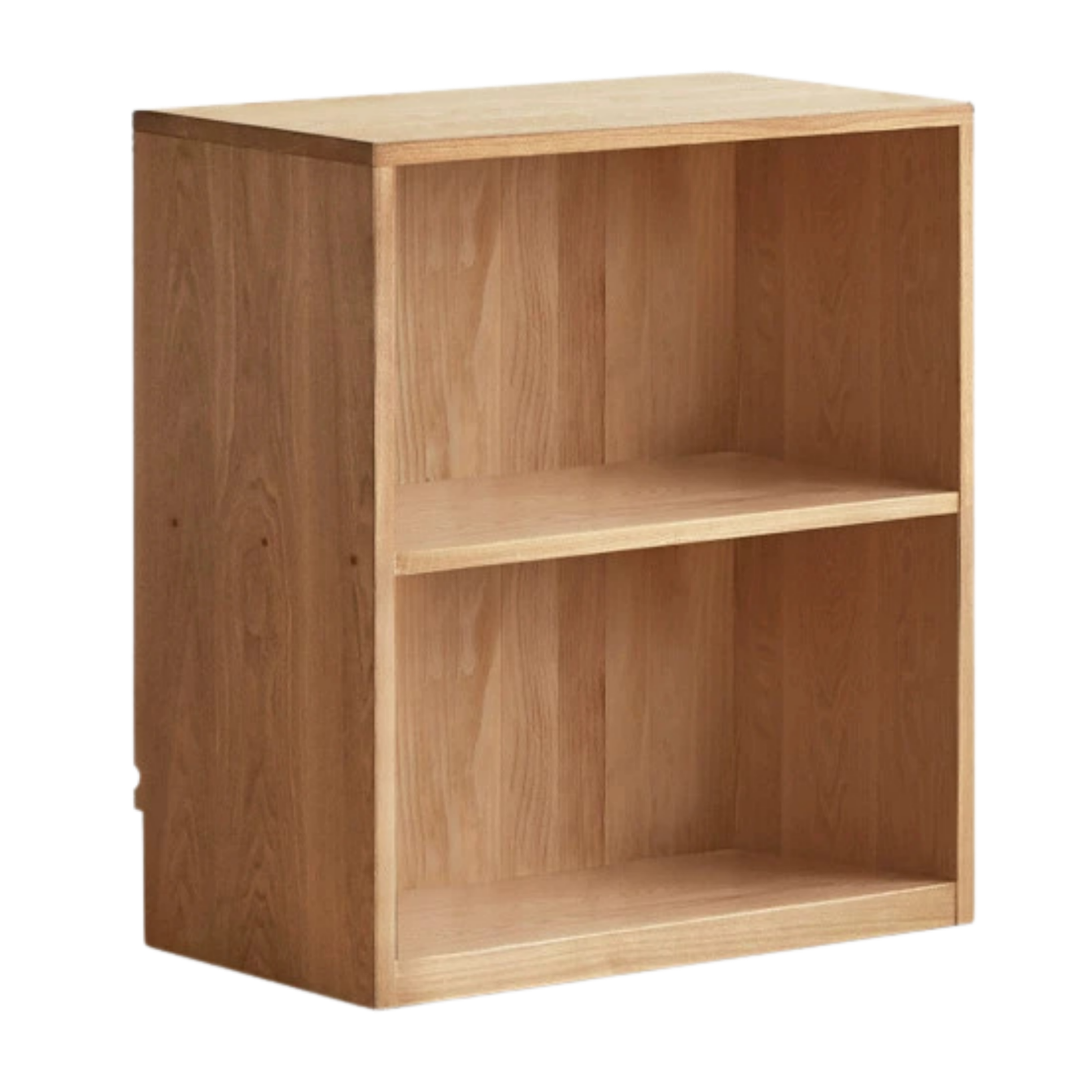 Ash Solid Wood Bookcase Storage Cabinet