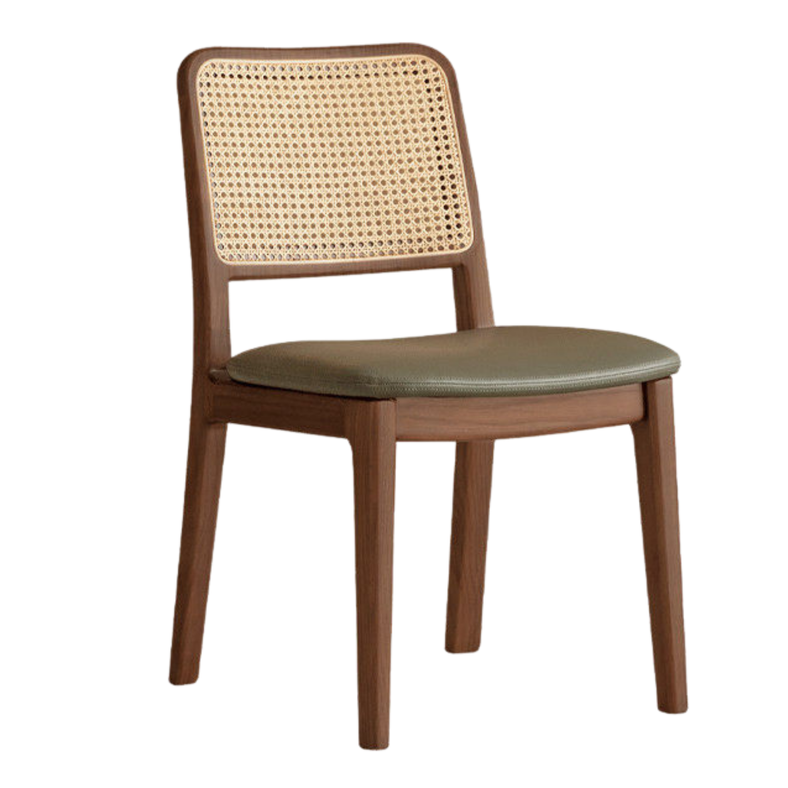 Set 4 pcs Black Walnut, Oak, Ash, Beech, Sandalwood Solid Wood Dining Chair