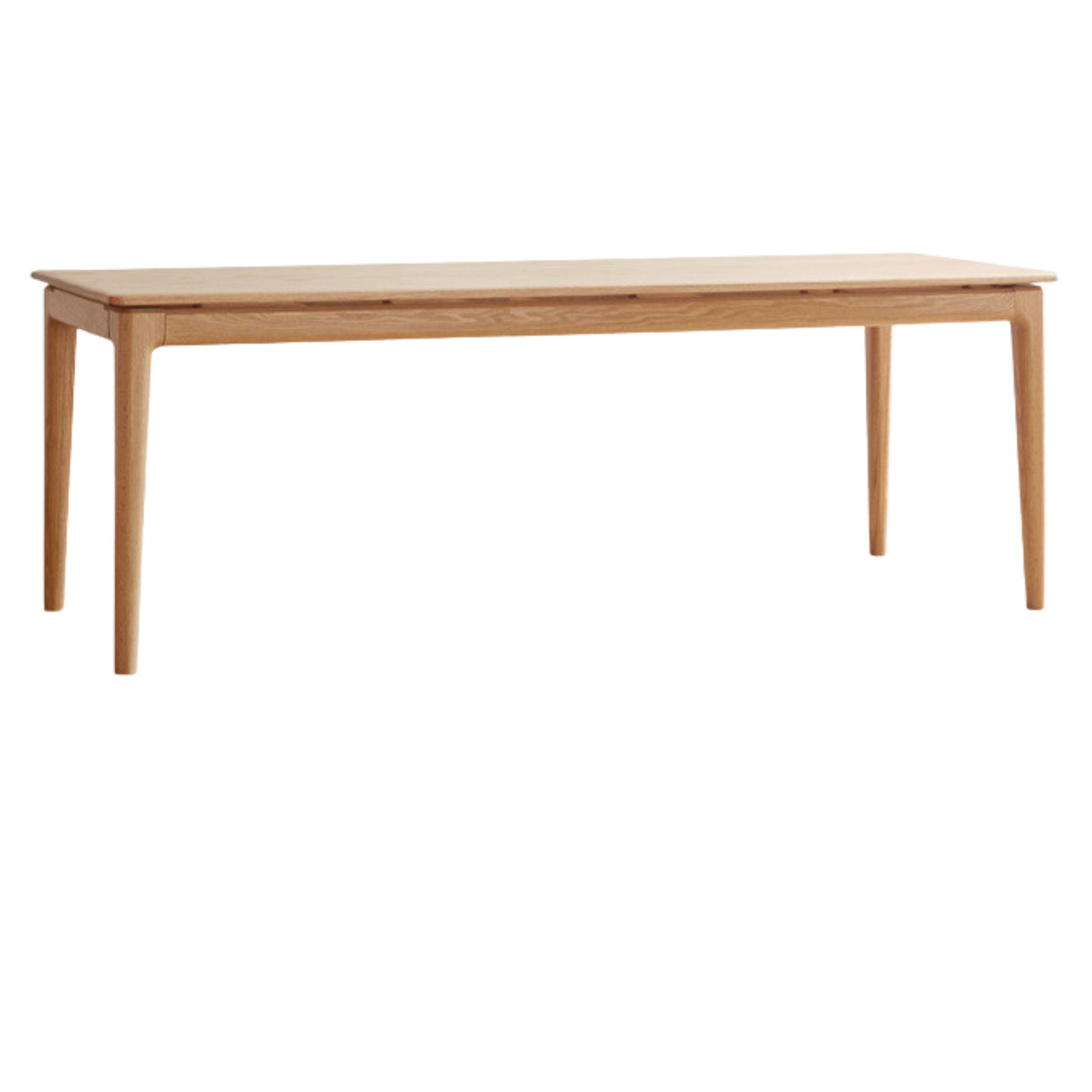 Oak Solid Wood Long Office Desk