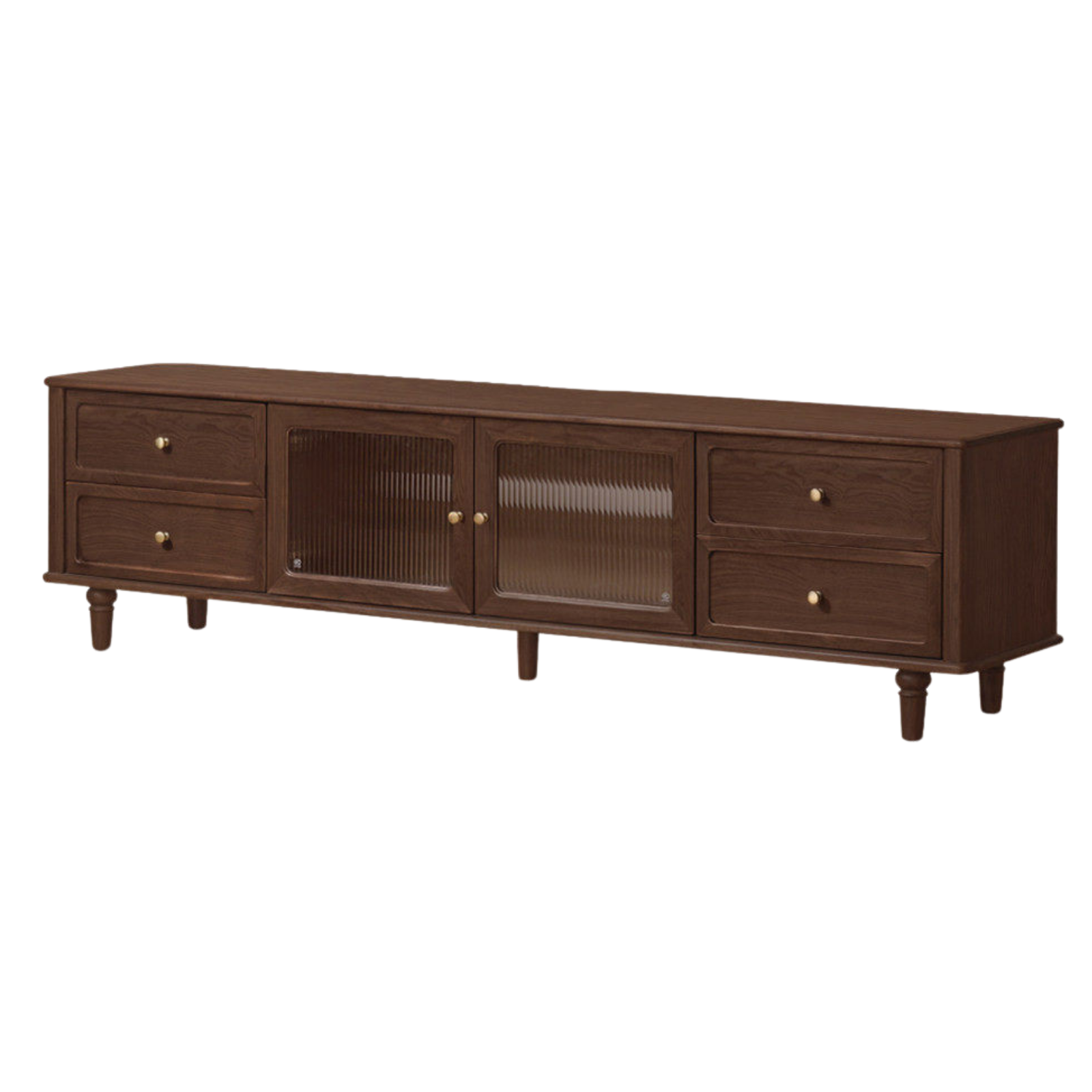 Black Walnut, Ash Solid Wood American Retro Coffee Table