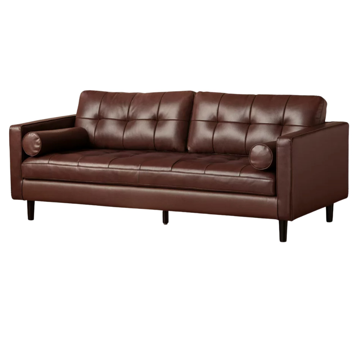 Genuine Top-Grain Leather Sofa Italian Style
