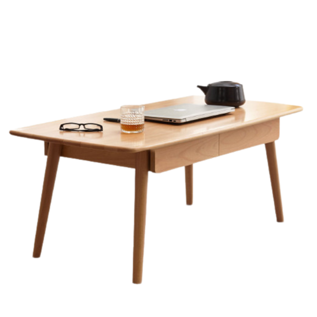 Beech Solid Wood Coffee Table