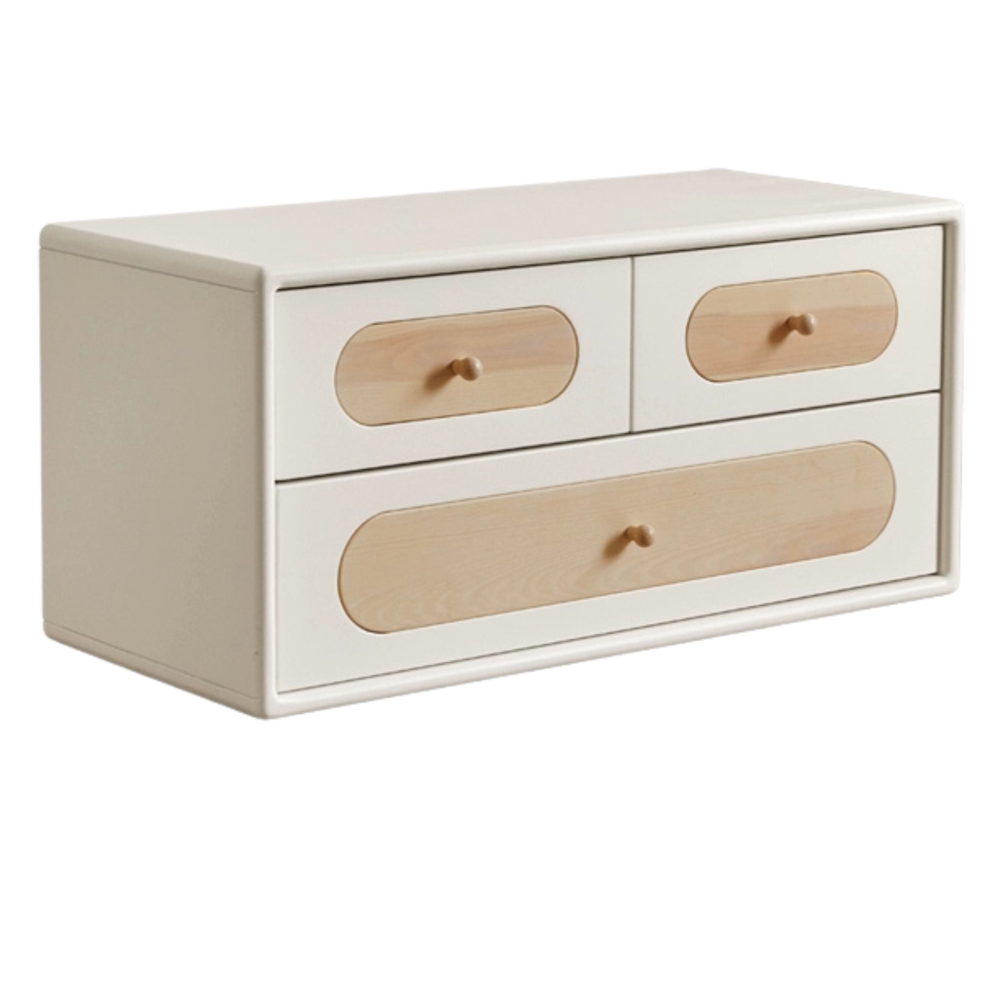 Rubber Solid wood Free Combination TV Cabinet.