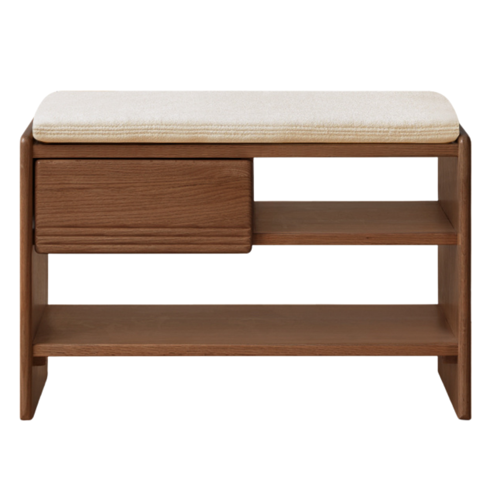 Oak Solid Wood Shoe Changing Stool