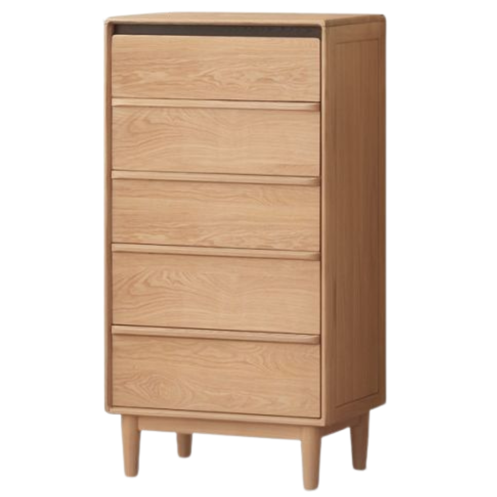 Oak, Ash Solid Wood Modern Storage Drawer Cabinet