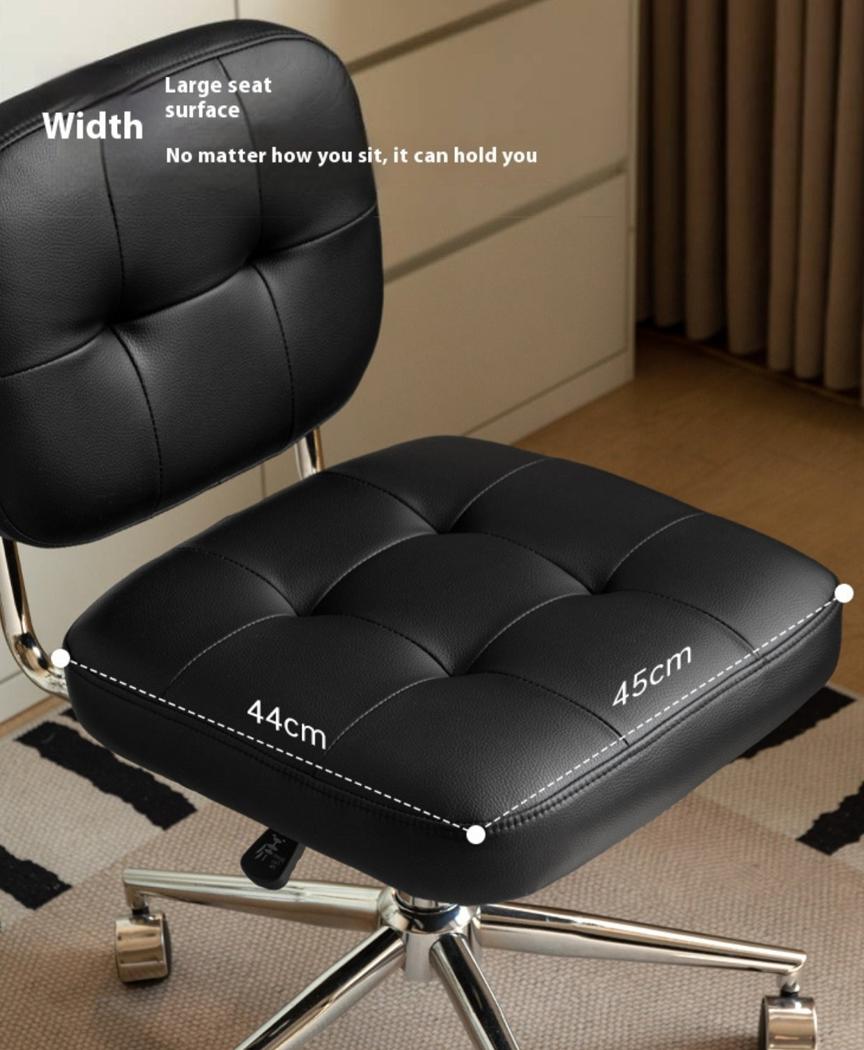 Fabric Modern Minimalist Makeup Stool