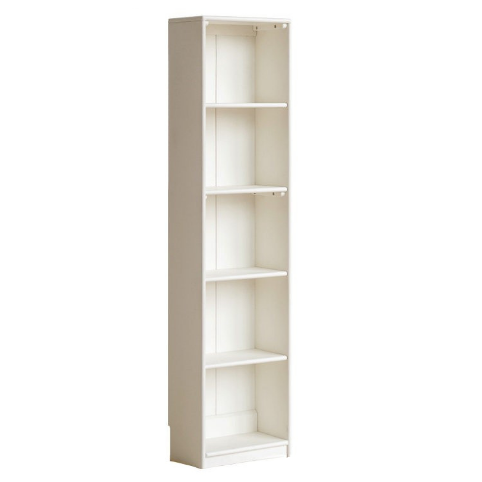 Solid RubberWood, Beech Solid Wood Kids Corner Bookcase, Narrow Floor-to-Wall Storage