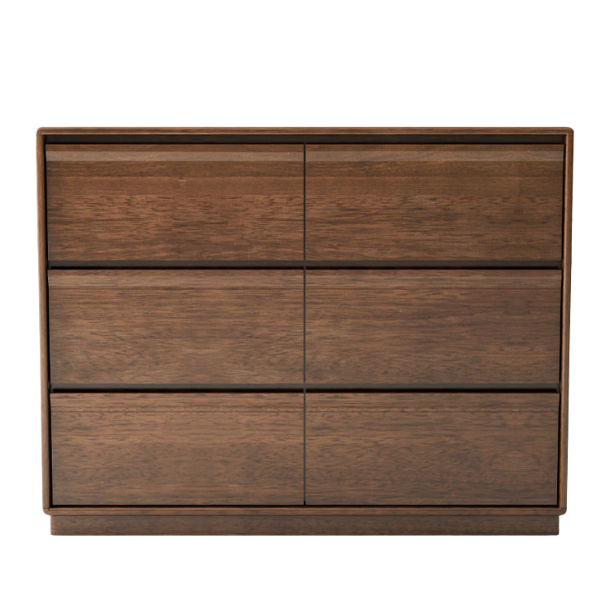 Black Walnut, Sandalwood Solid Wood Dresser