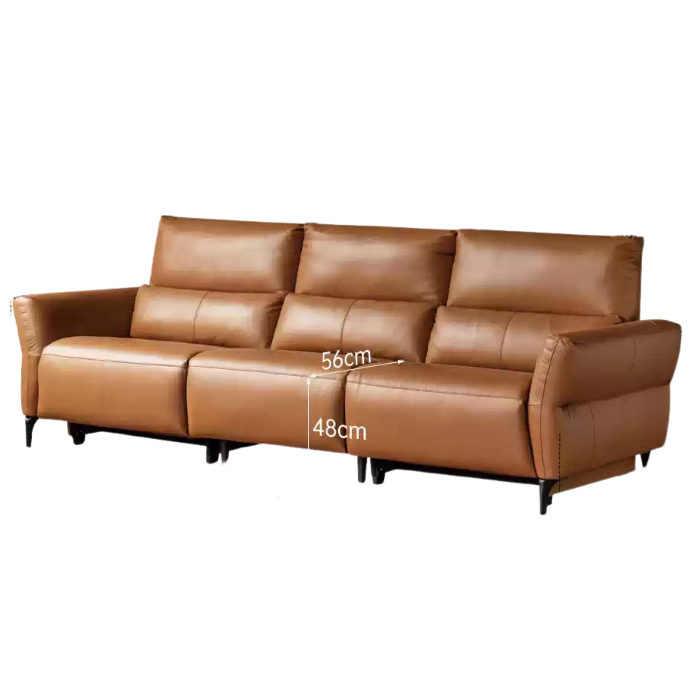Genuine Leather Electric high back Sofa