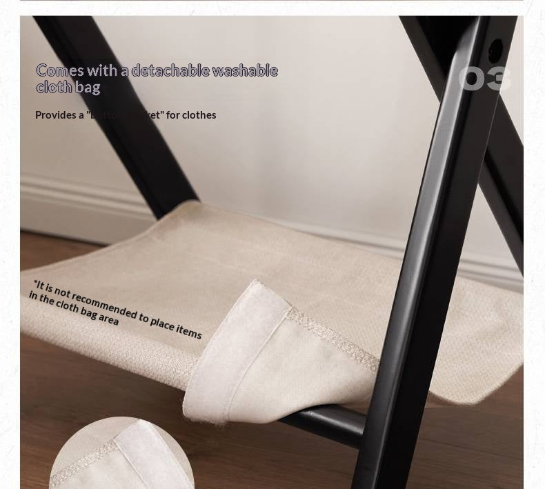 Solid Rubberwood Clothes Hanger