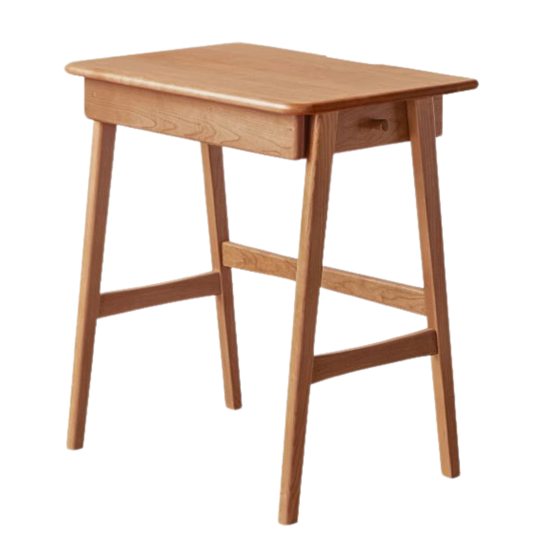 Cherry Solid Wood Desk With Drawers