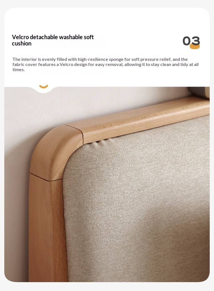 European Beech Solid Wood Multi-Functional Box Bed