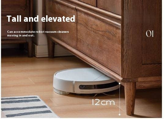 Oak Solid Wood Modern Off-Floor Wardrobe.