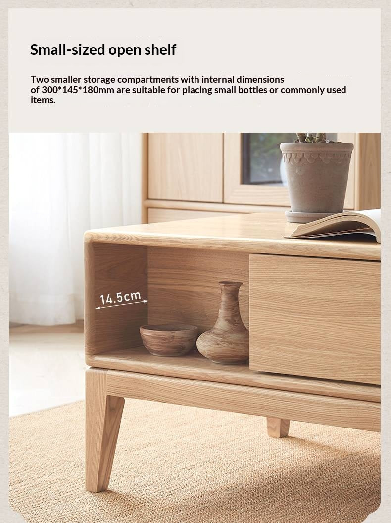 Ash Solid Wood New Style Modern Nordic Coffee Table