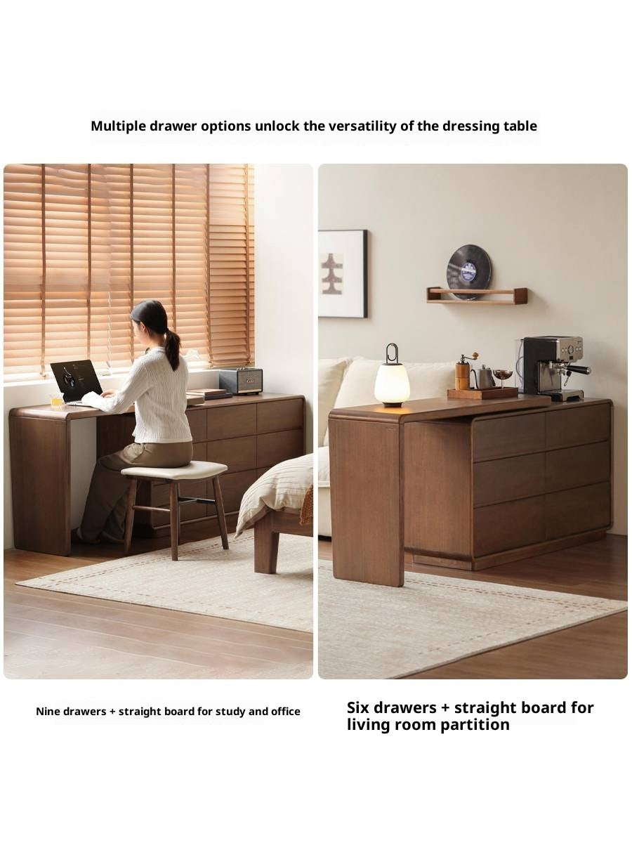 Sandalwood Solid Wood Modern Dressing Table