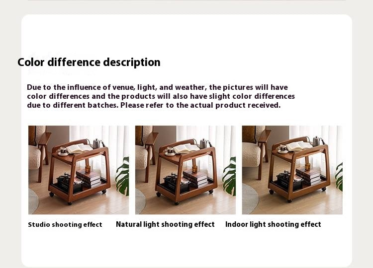 Poplar Solid Wood Antique Style Side Table