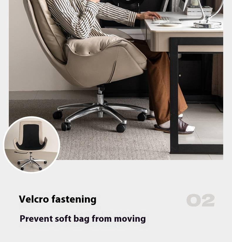 Leather Computer Soft Backrest Office Chair