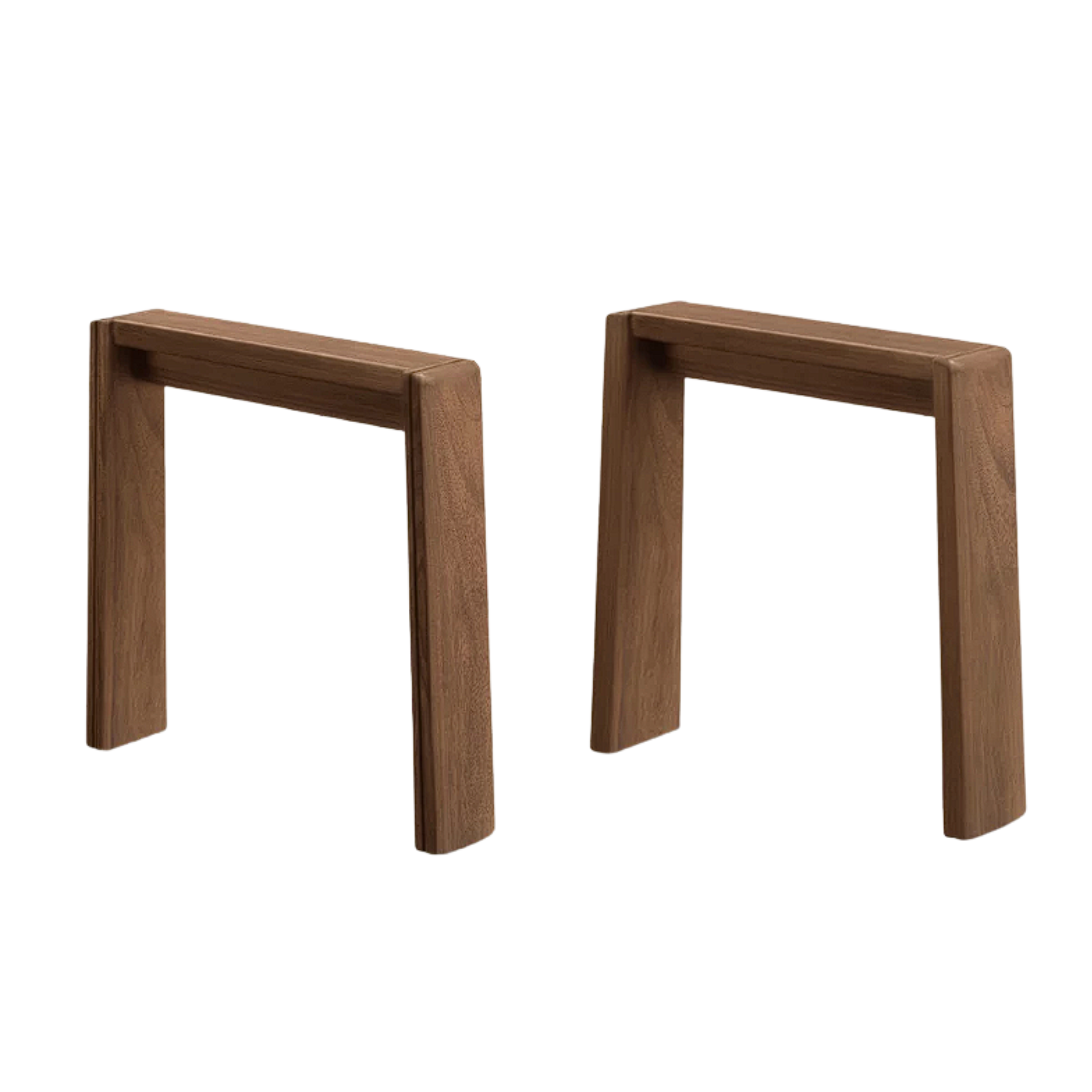 Black Walnut, South American Walnut, Ash Solid Wood, Metal, Acrylic Table Legs
