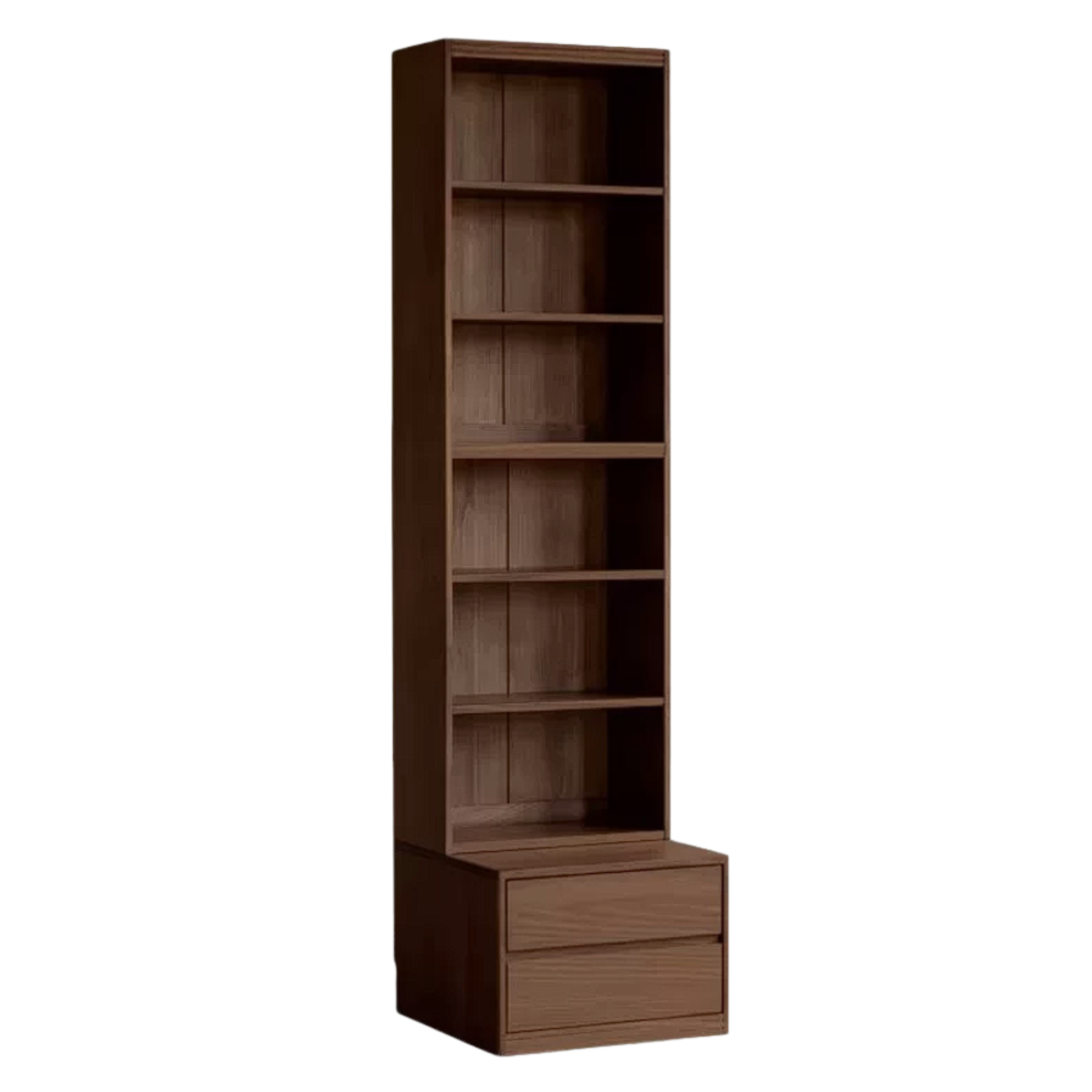 Sandalwood, Oak, Ash Solid Wood Combination Bookcase