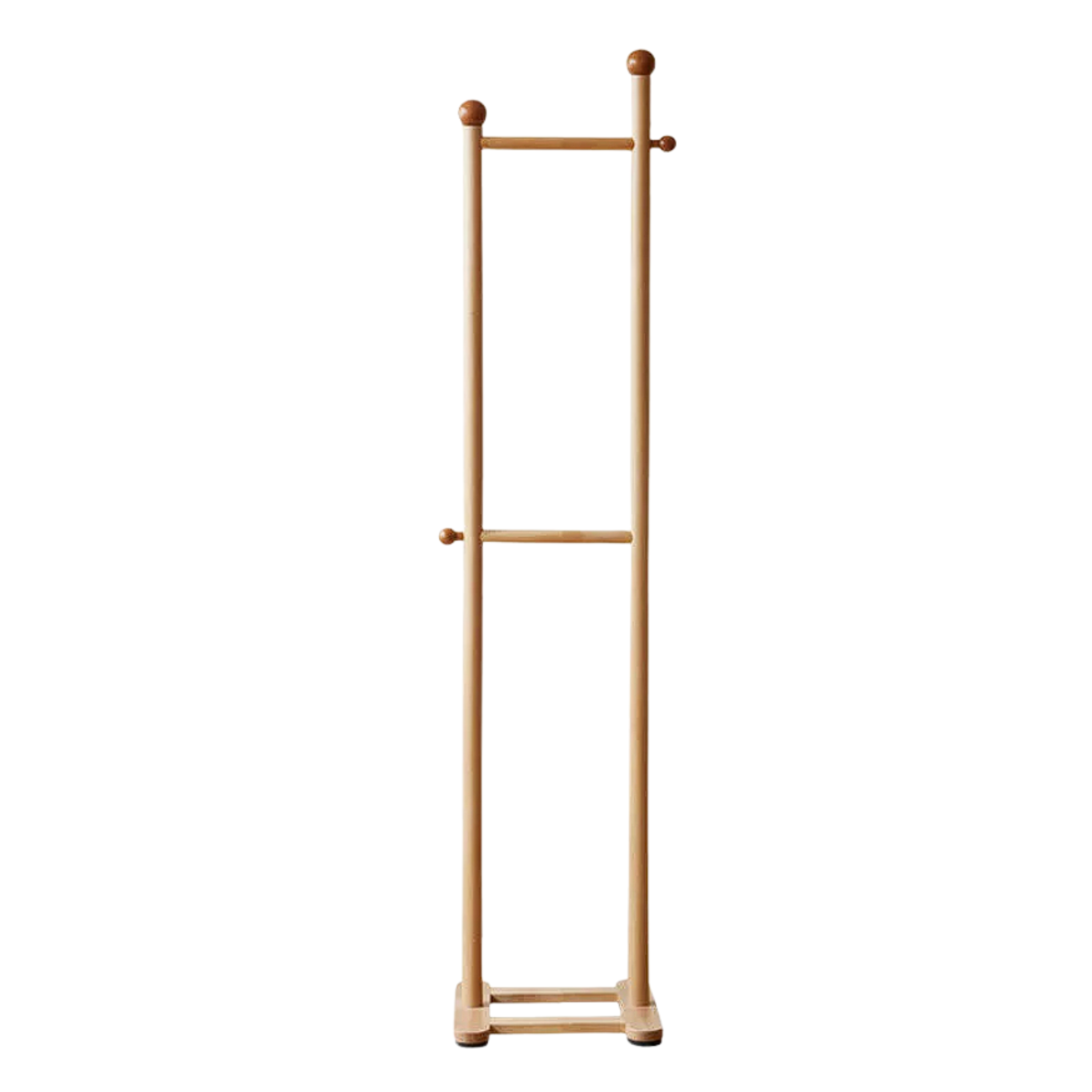 Beech, Rubberwood Solid Wood Kids Bedroom Hanger