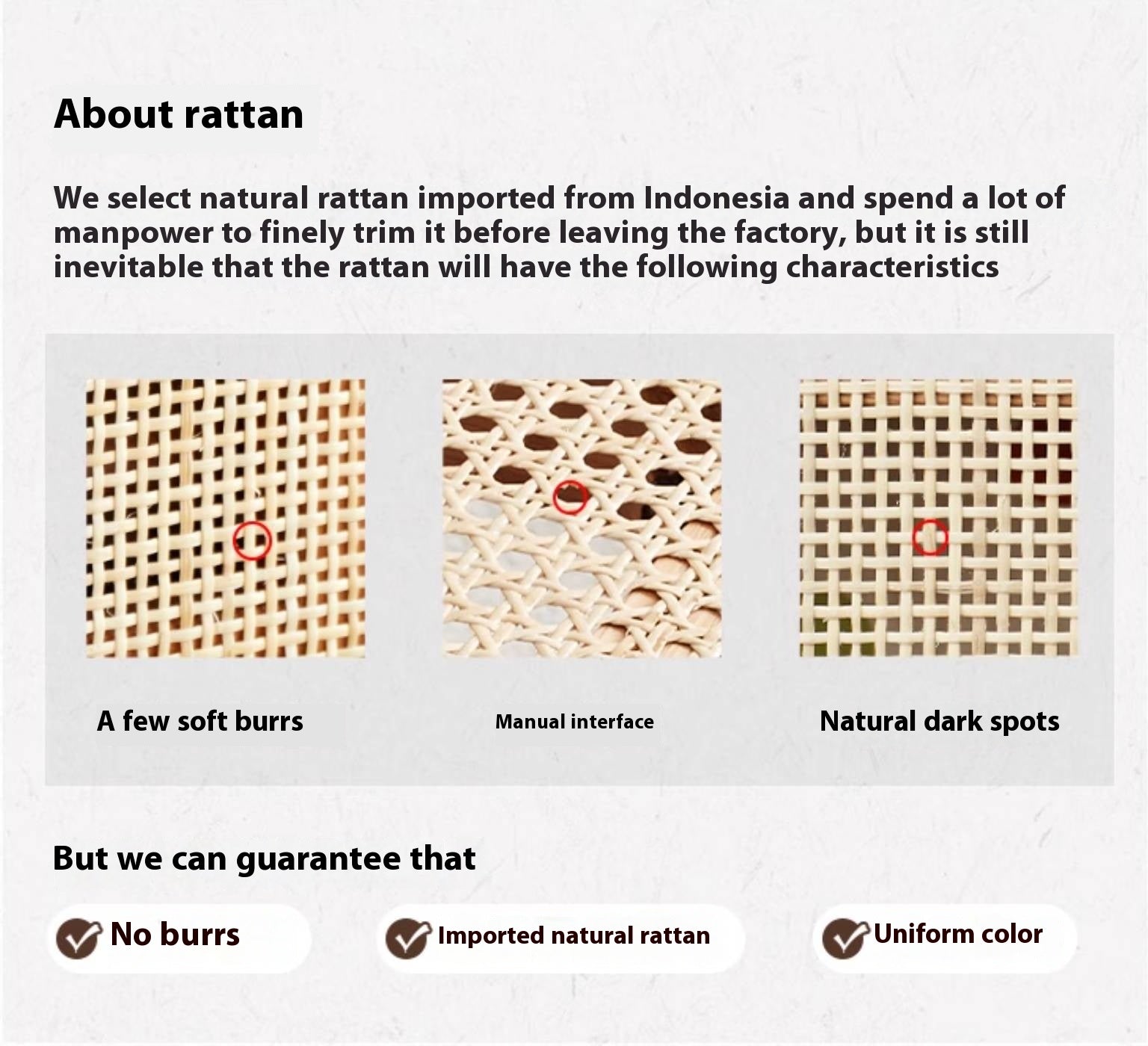 Black Walnut, Ash, Oak, Cherry Solid Wood Light Luxury Rattan Chair