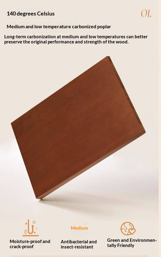 Oak, Poplar, Black Walnut Solid Wood Ancient Style Side Table